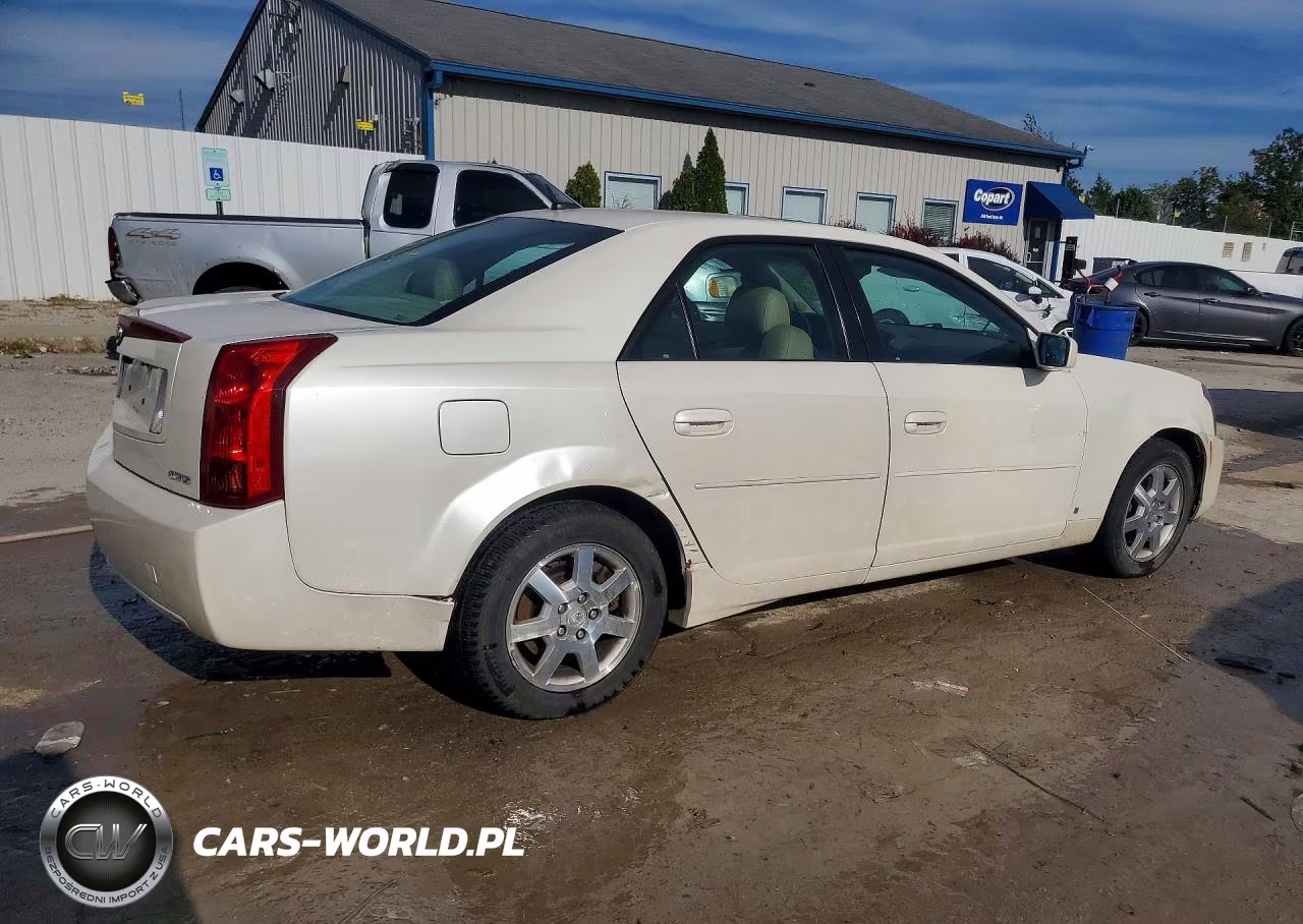2007 Cadillac Cts Hi Feature V6 VIN:1G6DP577370124967 - 3