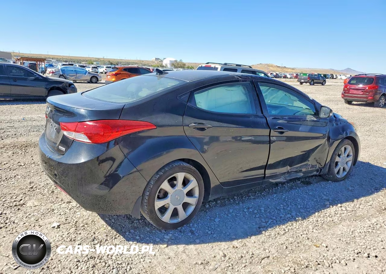 2013 Hyundai Elantra Limited VIN:KMHDH4AE0DU840981 - 3