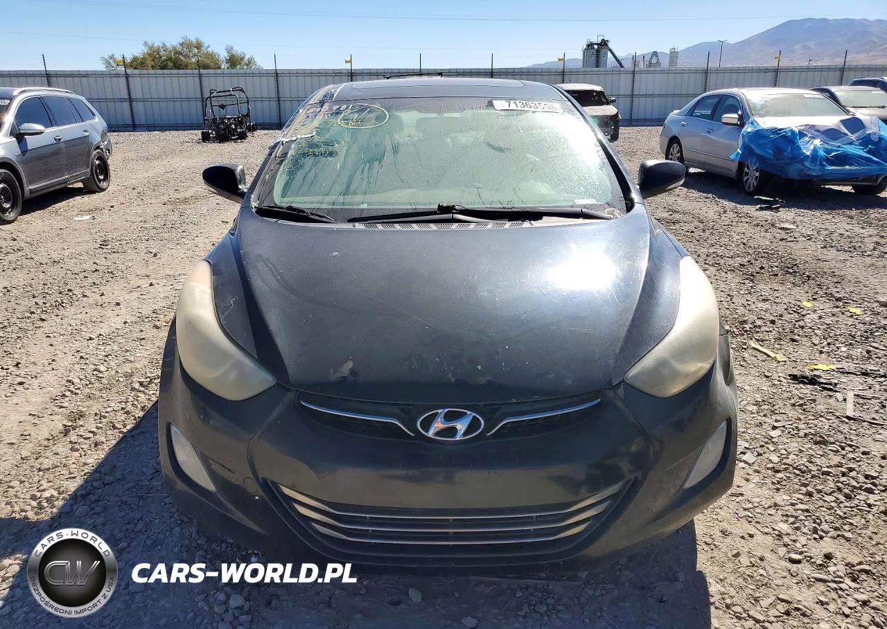 2013 Hyundai Elantra Limited VIN:KMHDH4AE0DU840981 - 5