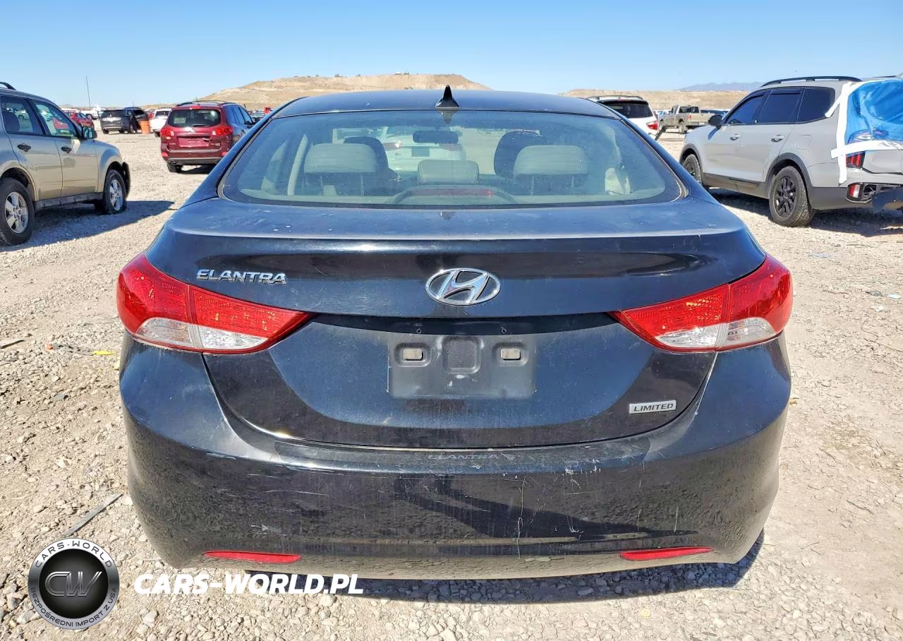 2013 Hyundai Elantra Limited VIN:KMHDH4AE0DU840981 - 6