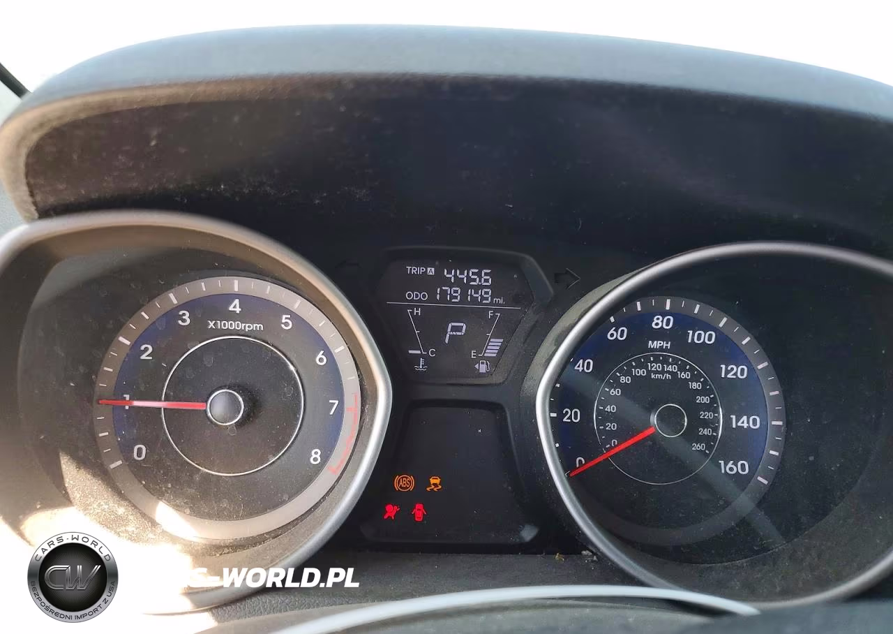 2013 Hyundai Elantra Limited VIN:KMHDH4AE0DU840981 - 9