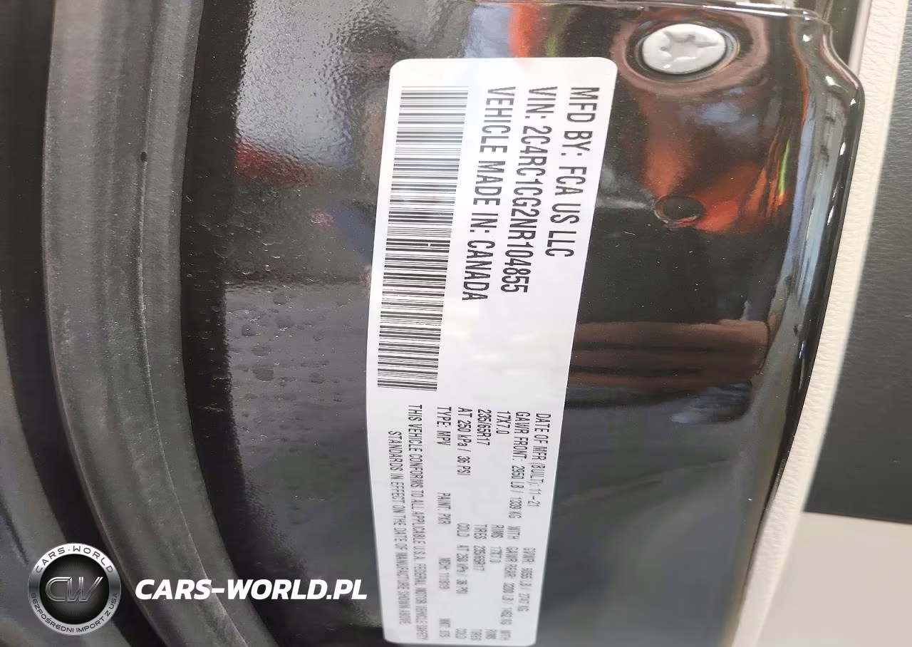 2022 Chrysler Voyager Lx VIN:2C4RC1CG2NR104855 - 12