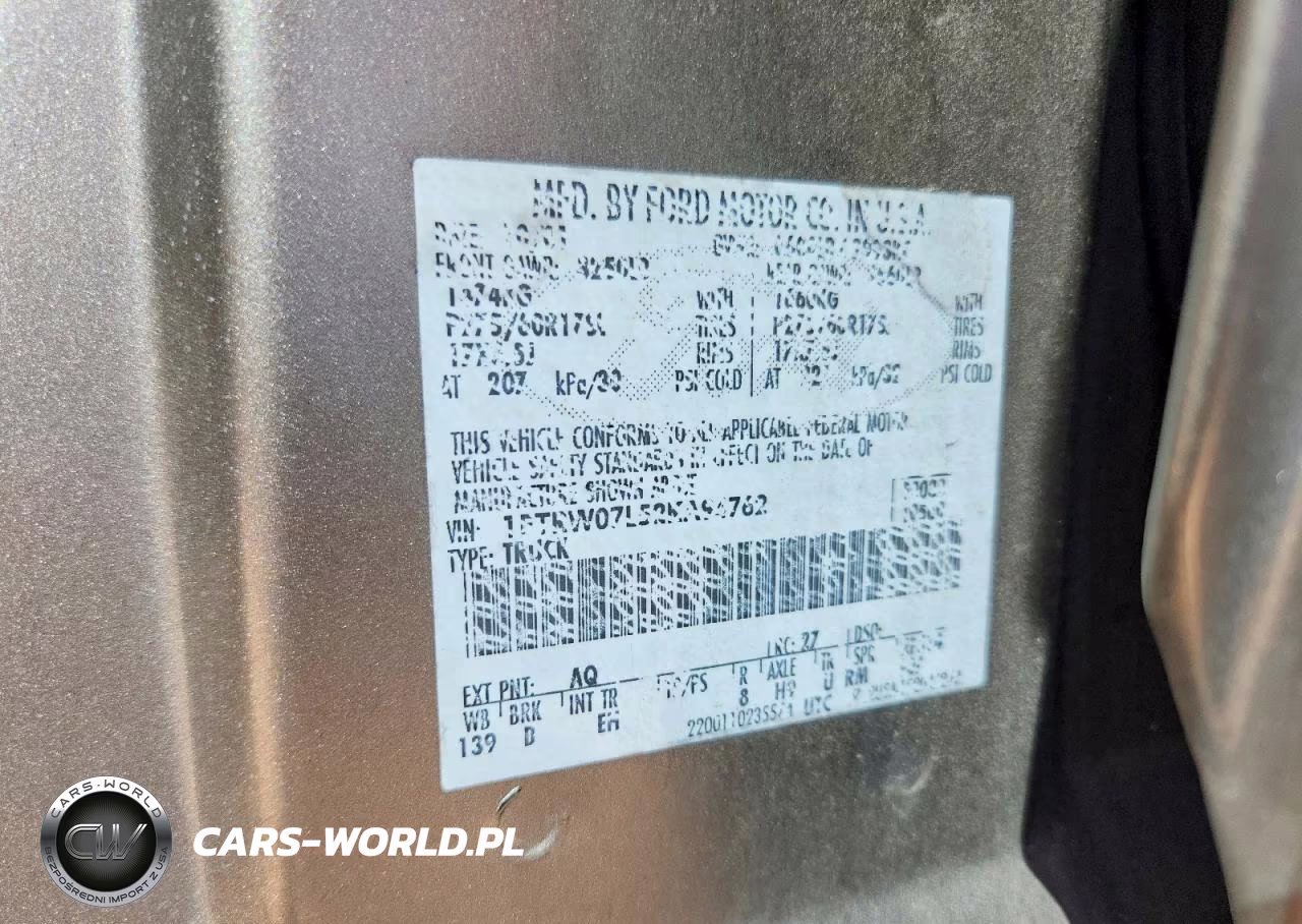 2002 Ford F150 Supercrew VIN:1FTRW07L52KA94762 - 12