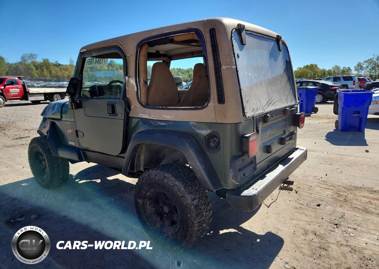 1997 Jeep Wrangler - Tj Sahara VIN:1J4FY49SXVP496853 - 2