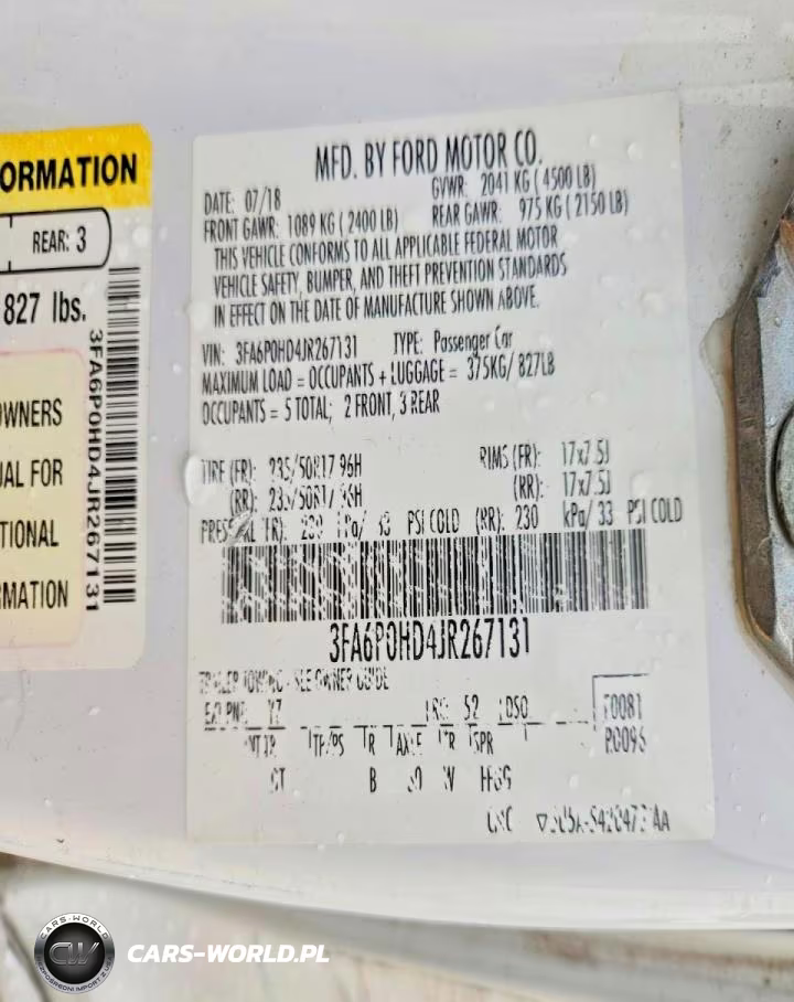 2018 Ford Fusion Se VIN:3FA6P0HD4JR267131 - 13