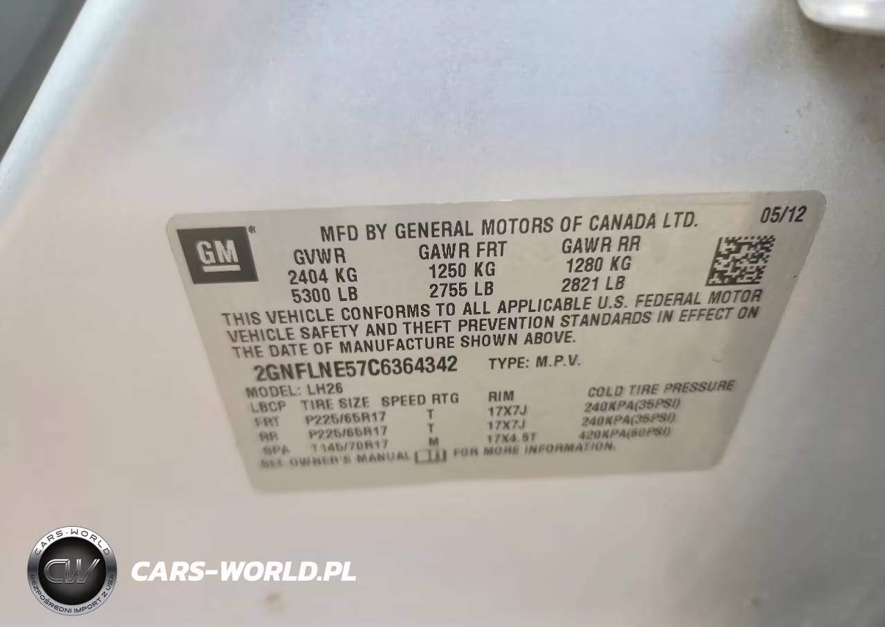 2012 Chevrolet Equinox Lt VIN:2GNFLNE57C6364342 - 13