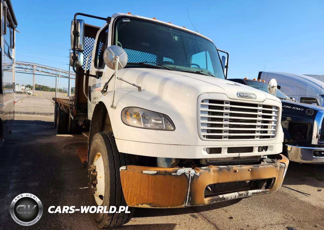 2016 Freightliner Business Class M2 Flatbed Truck VIN:1FVHCYCY3GHHF7841 - 4
