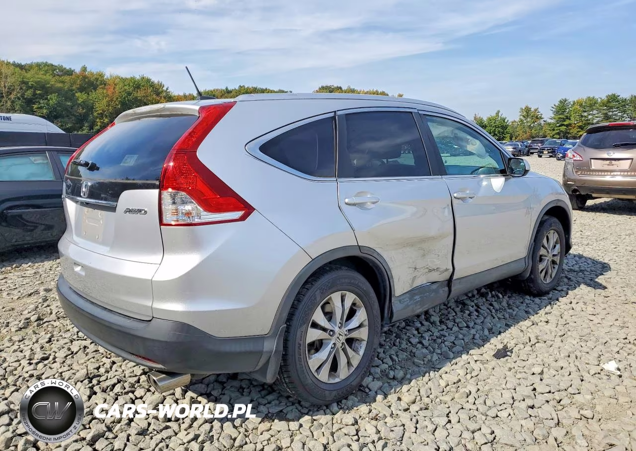 2014 Honda Cr-V Exl VIN:2HKRM4H71EH665634 - 3