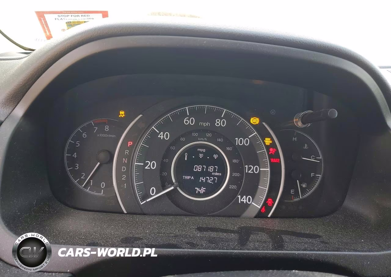 2014 Honda Cr-V Exl VIN:2HKRM4H71EH665634 - 9