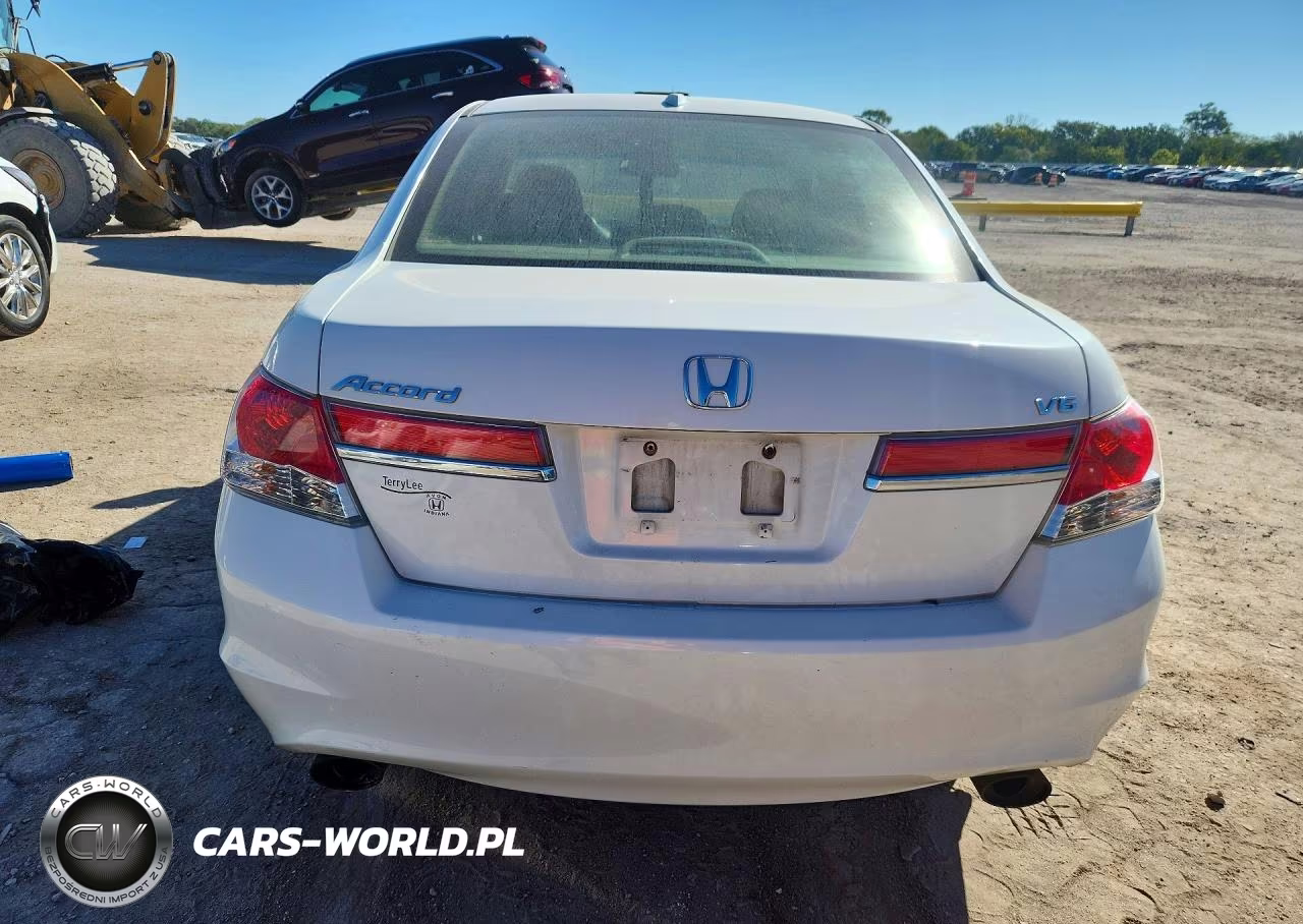 2012 Honda Accord Exl VIN:1HGCP3F82CA031189 - 6