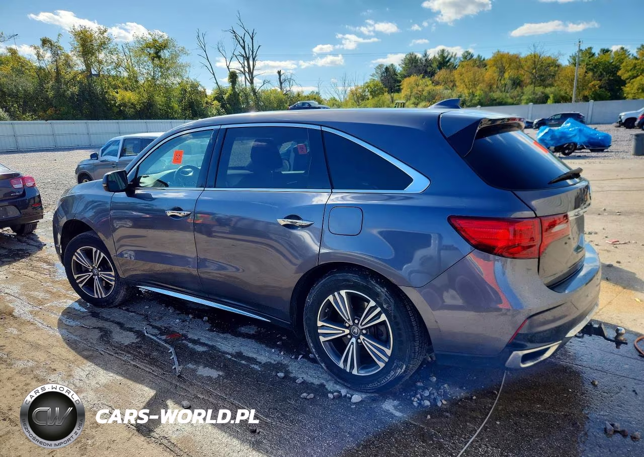 2017 Acura Mdx VIN:5FRYD3H34HB013028 - 2