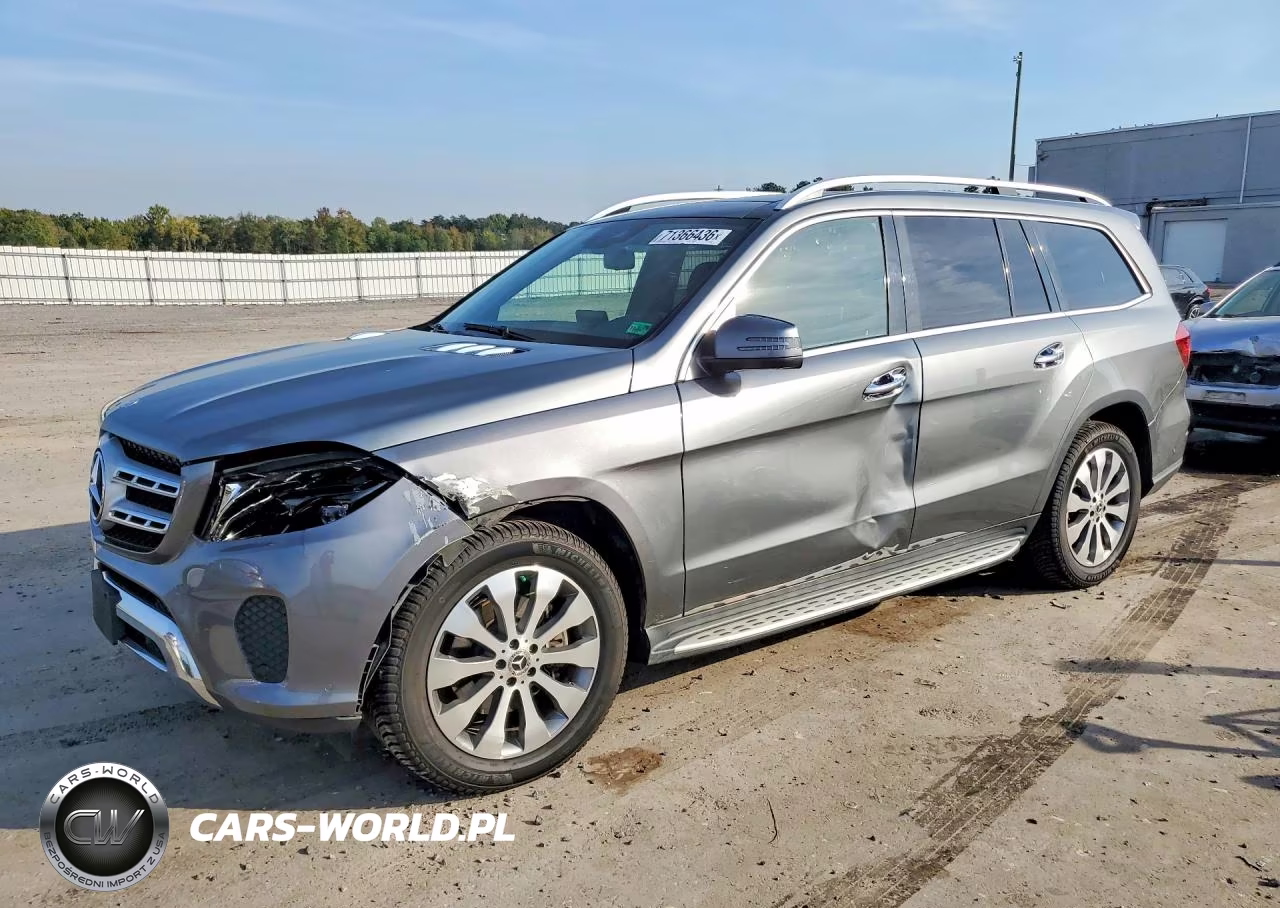2017 Mercedes-Benz Gls 450 4Matic VIN:4JGDF6EE1HA935620 - 1