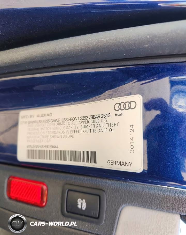 2017 Audi A4 Premium Plus VIN:WAUENAF4XHN029444 - 13
