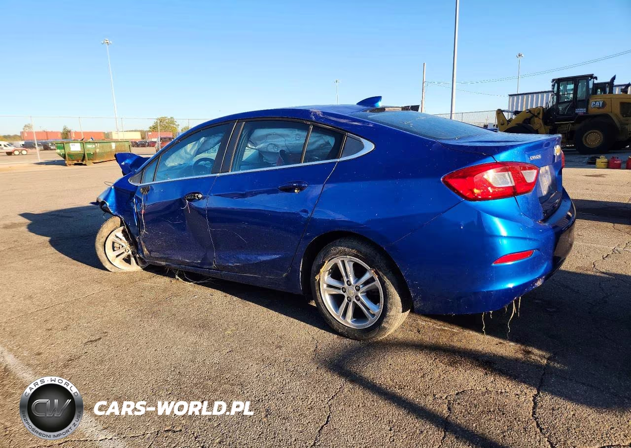 2018 Chevrolet Cruze Lt VIN:1G1BH5SE4J7239950 - 2