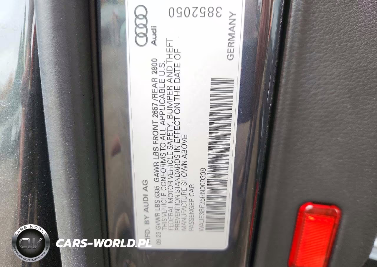 2024 Audi A6 Premium Plus VIN:WAUE3BF25RN009338 - 12