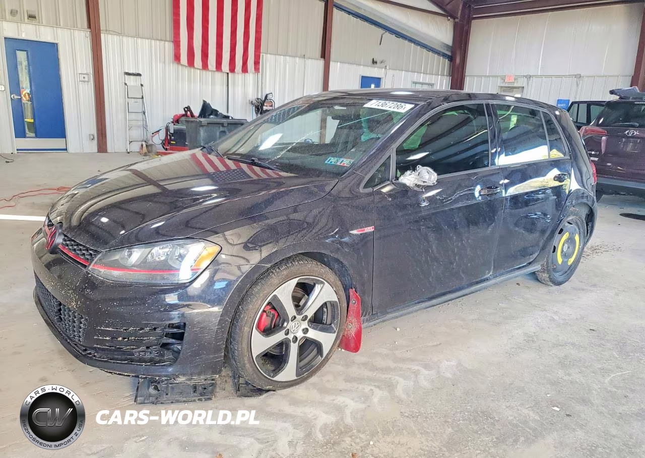 2015 Volkswagen Gti VIN:3VW5T7AU8FM102558 - 1