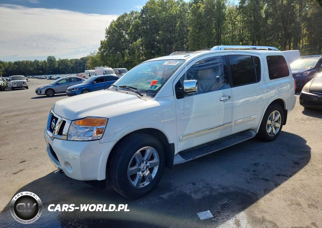 2014 Nissan Armada Platinum VIN:5N1AA0NE4EN609815 - 1
