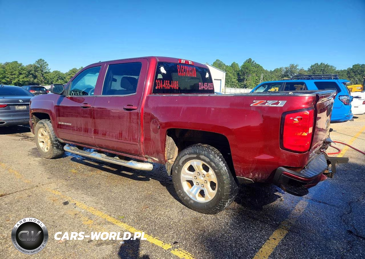 2016 Chevrolet Silverado K1500 Lt VIN:3GCUKREC1GG141183 - 2