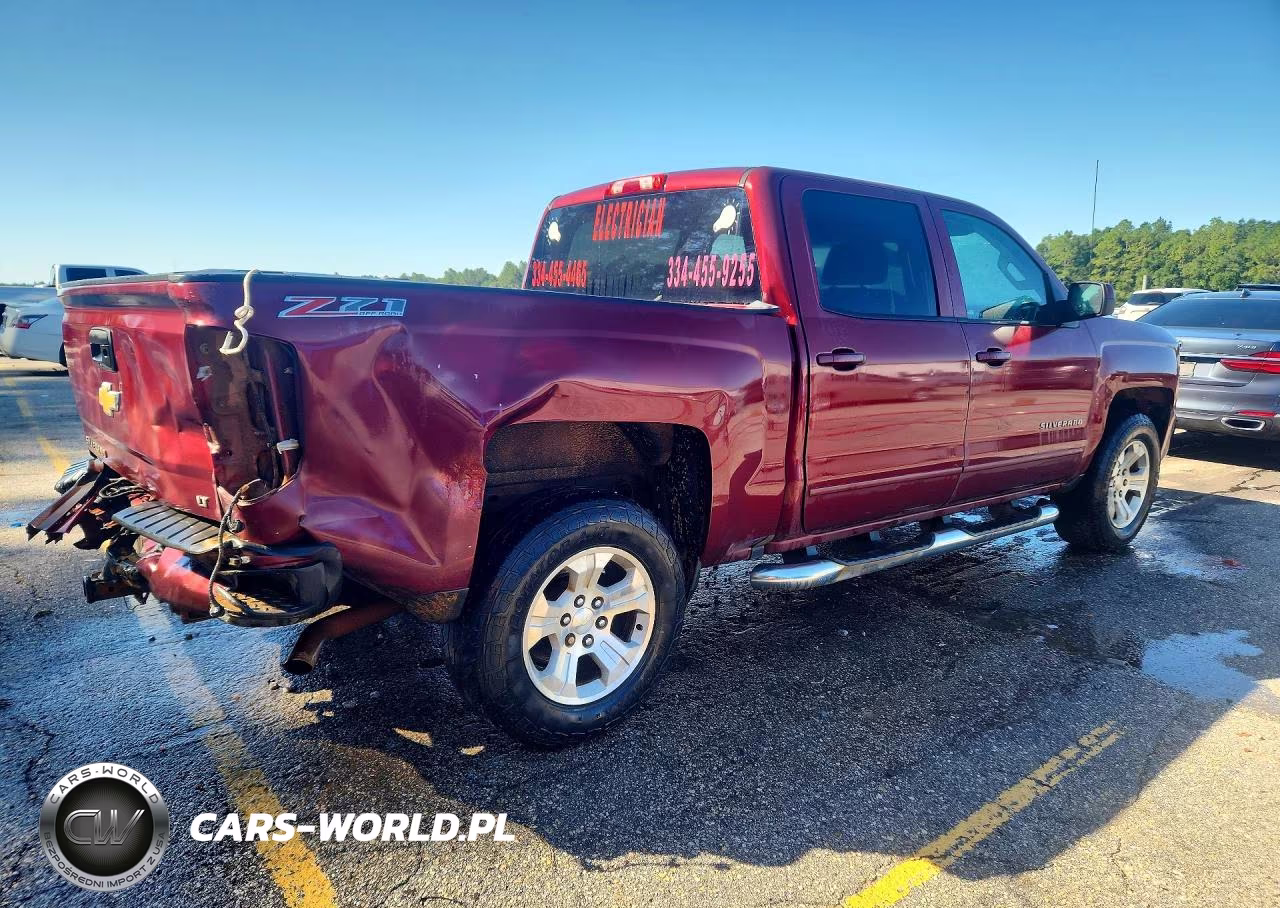 2016 Chevrolet Silverado K1500 Lt VIN:3GCUKREC1GG141183 - 3