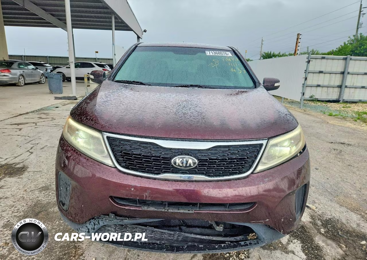 2014 Kia Sorento Lx VIN:5XYKT4A60EG428341 - 5