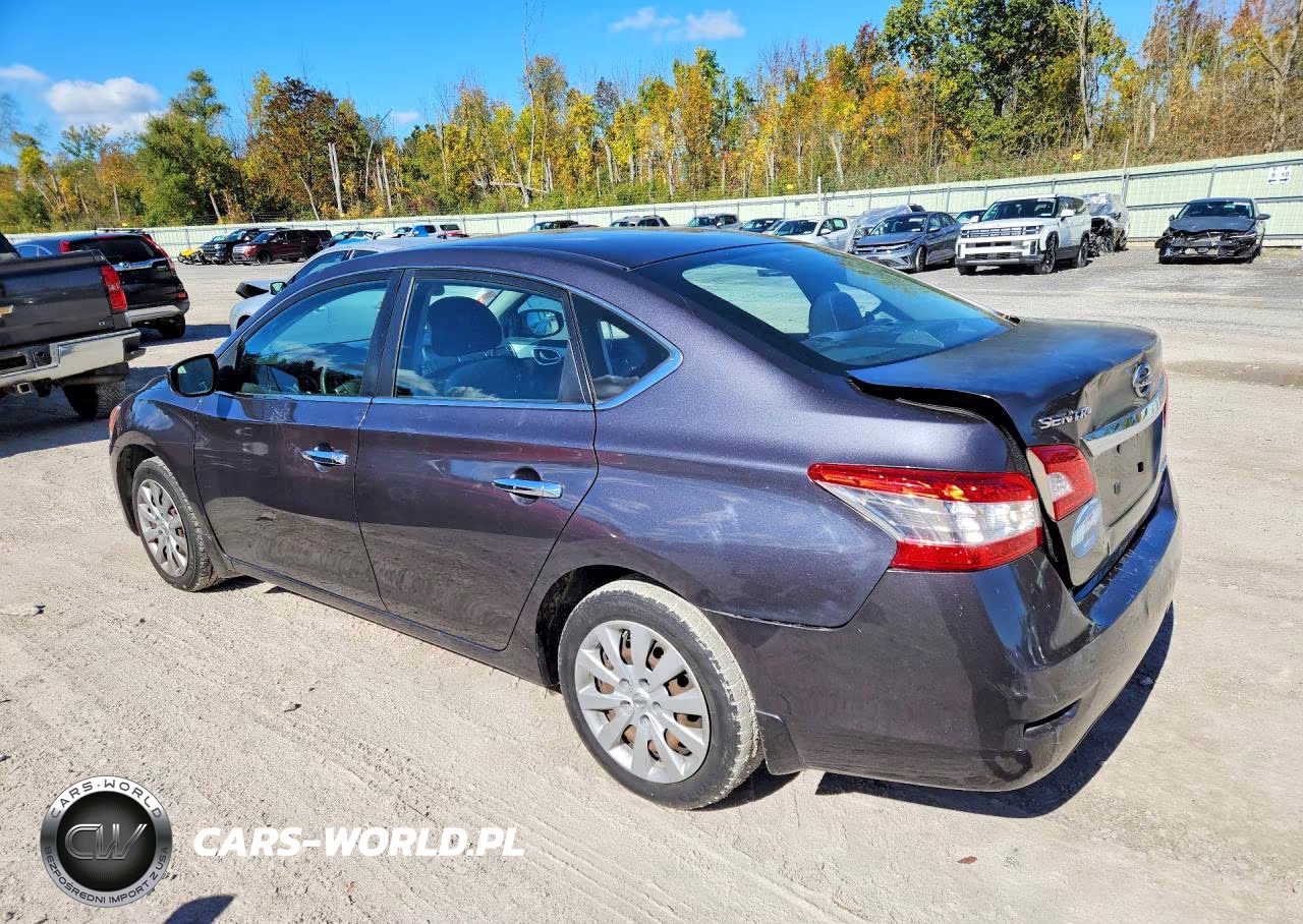2014 Nissan Sentra Sv VIN:3N1AB7AP9EL669660 - 2