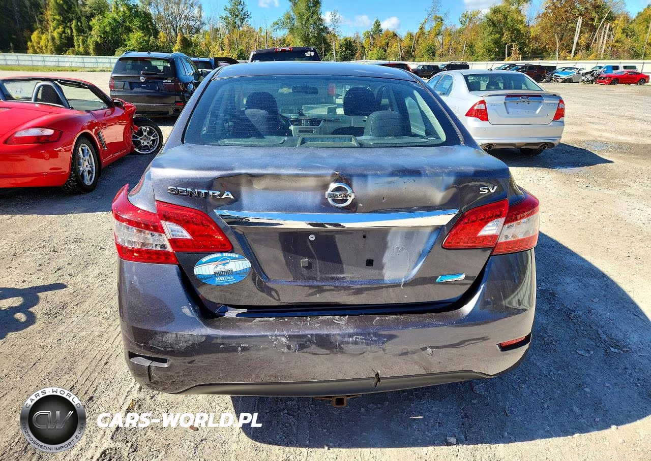 2014 Nissan Sentra Sv VIN:3N1AB7AP9EL669660 - 6