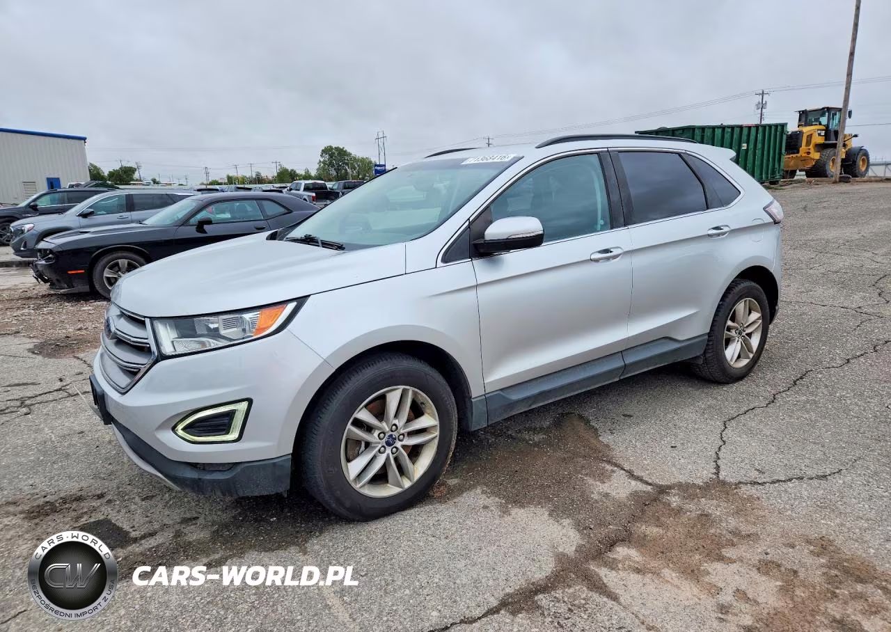 2016 Ford Edge Sel VIN:2FMPK4J98GBC05180 - 1
