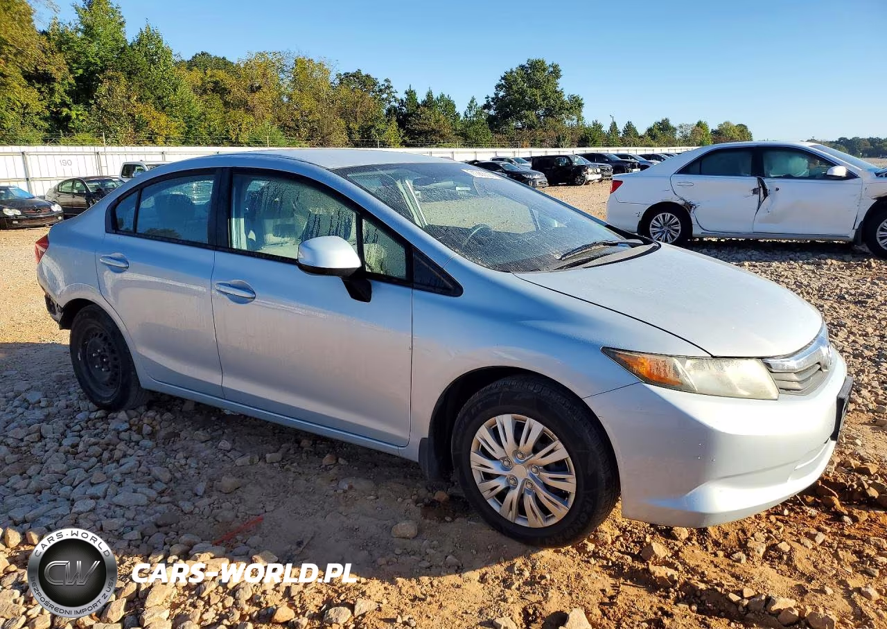 2012 Honda Civic Lx VIN:2HGFB2F50CH539979 - 4