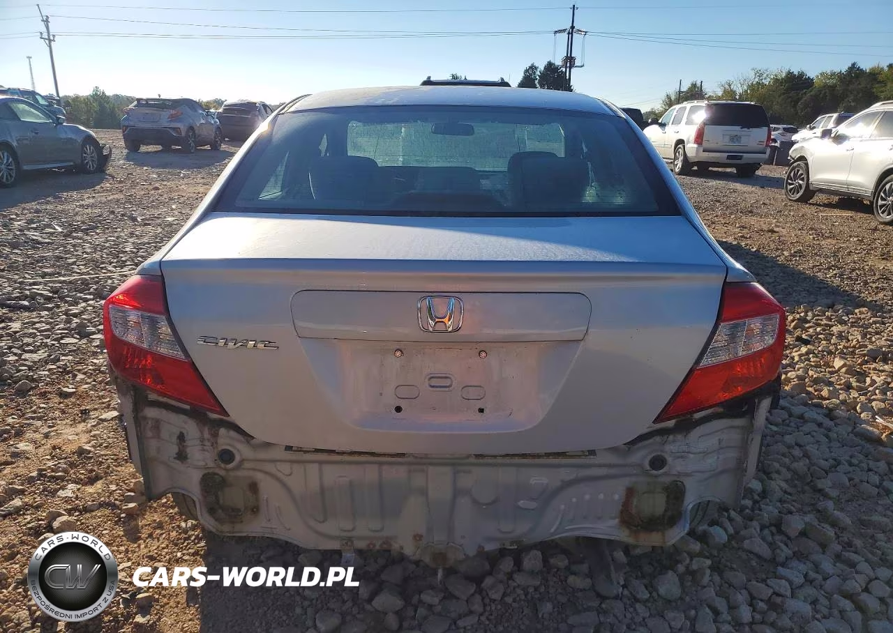 2012 Honda Civic Lx VIN:2HGFB2F50CH539979 - 6