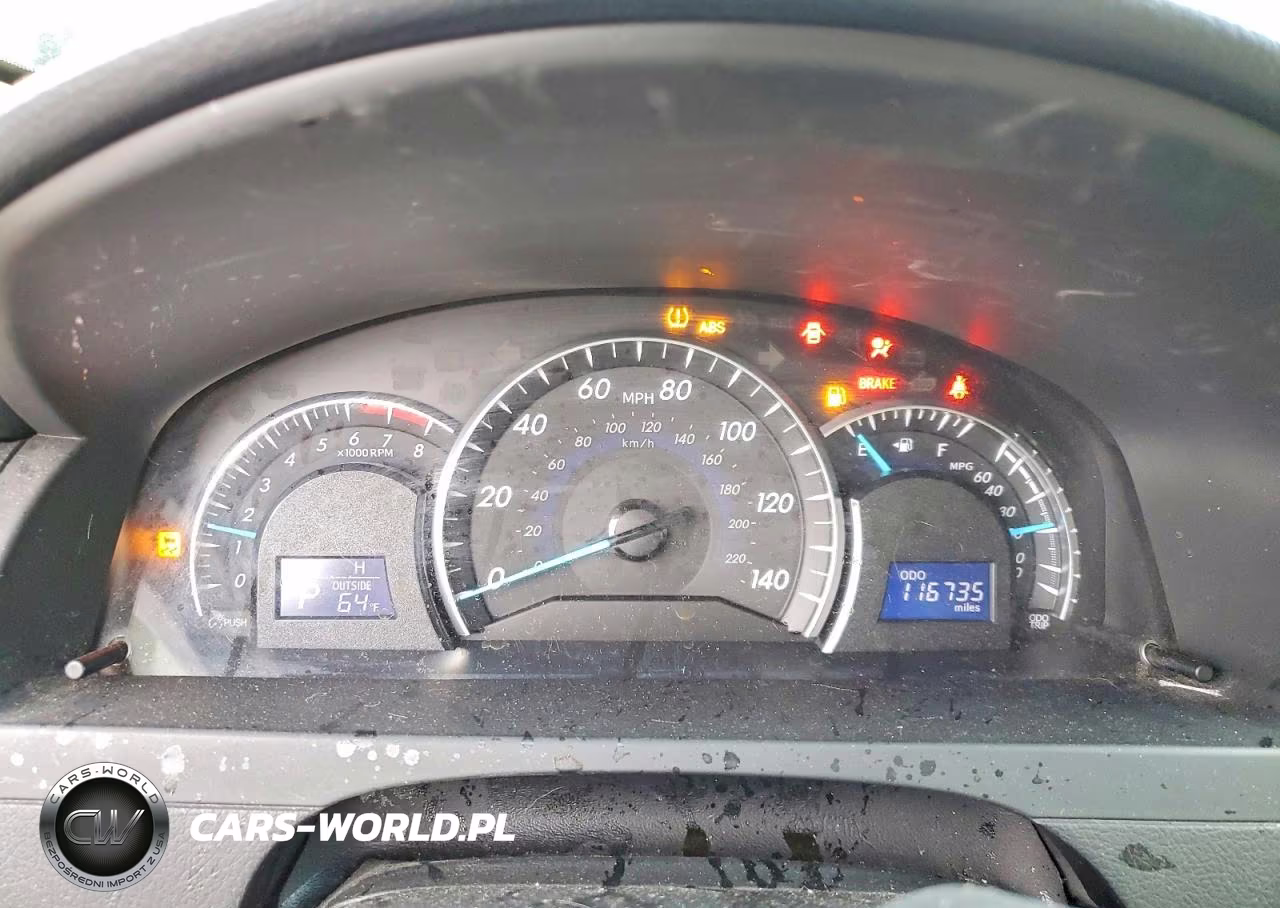 2013 Toyota Camry Xle V6 VIN:4T1BK1FK3DU530071 - 9