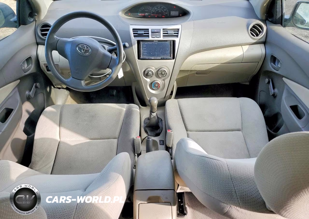 2010 Toyota Yaris Base VIN:JTDBT4K34A1356039 - 8
