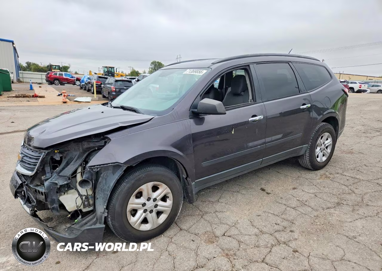 2016 Chevrolet Traverse Ls VIN:1GNKRFED4GJ313027 - 1