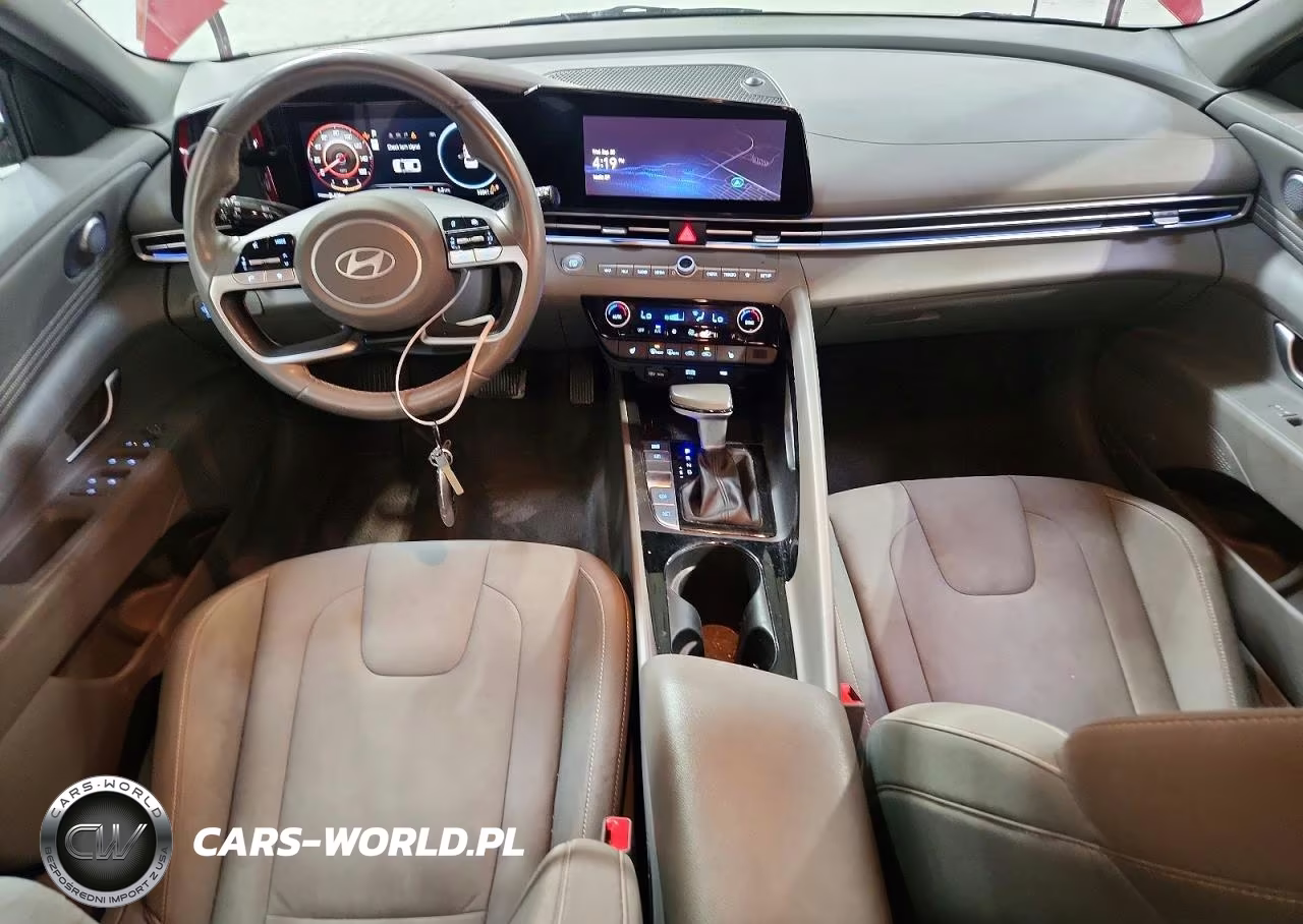 2025 Hyundai Elantra Sel VIN:KMHLS4DG6SU925508 - 8