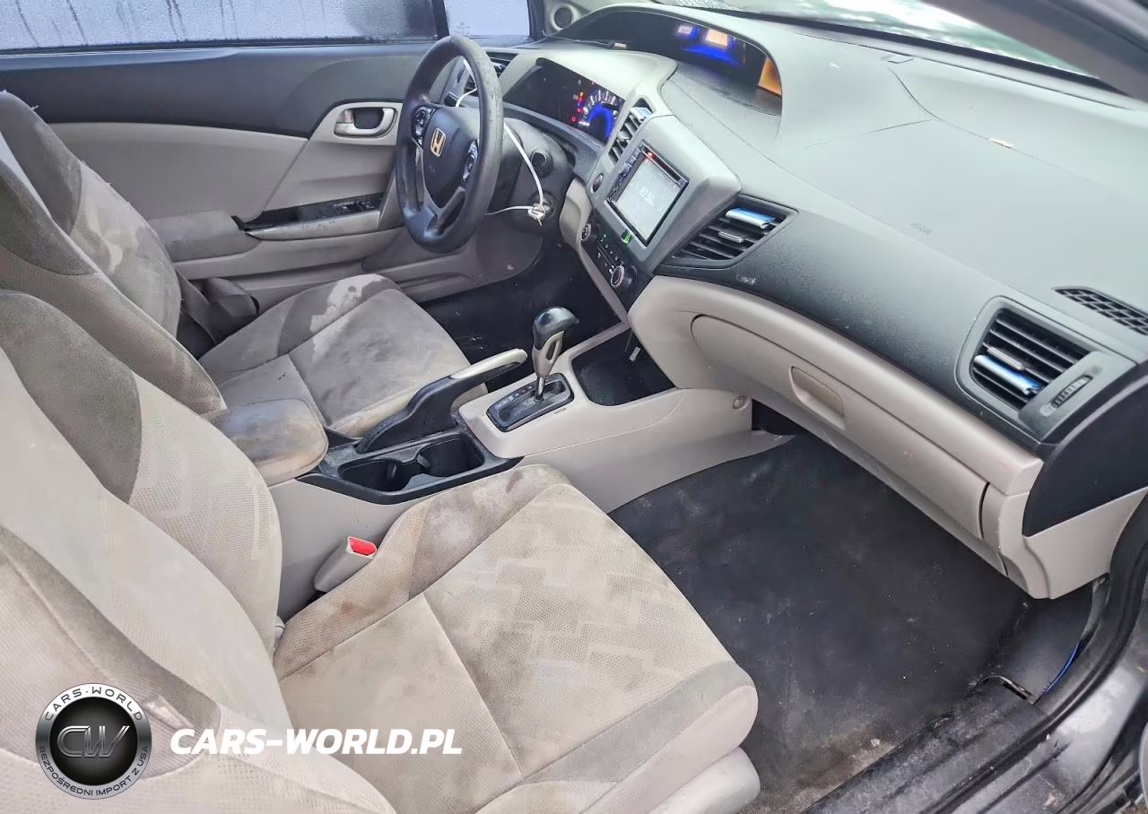 2012 Honda Civic Lx VIN:2HGFG3B53CH529184 - 8