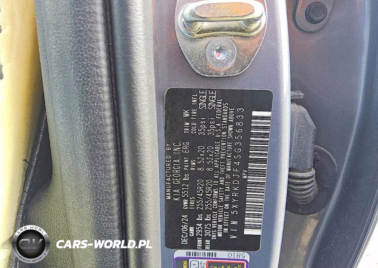 2025 Kia Sorento X-Line Sx Prestige VIN:5XYRKDJF4SG356833 - 14