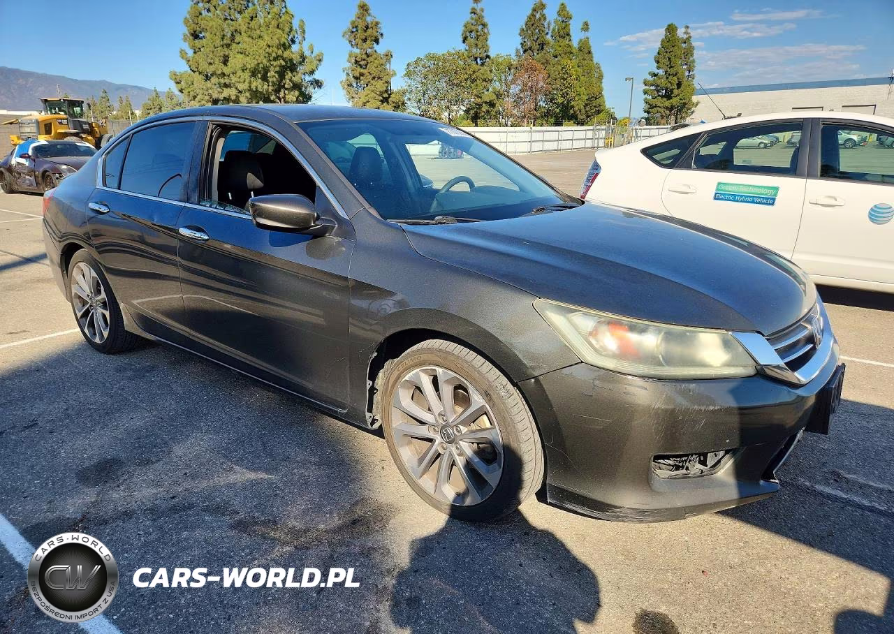 2014 Honda Accord Sport VIN:1HGCR2F59EA270459 - 4