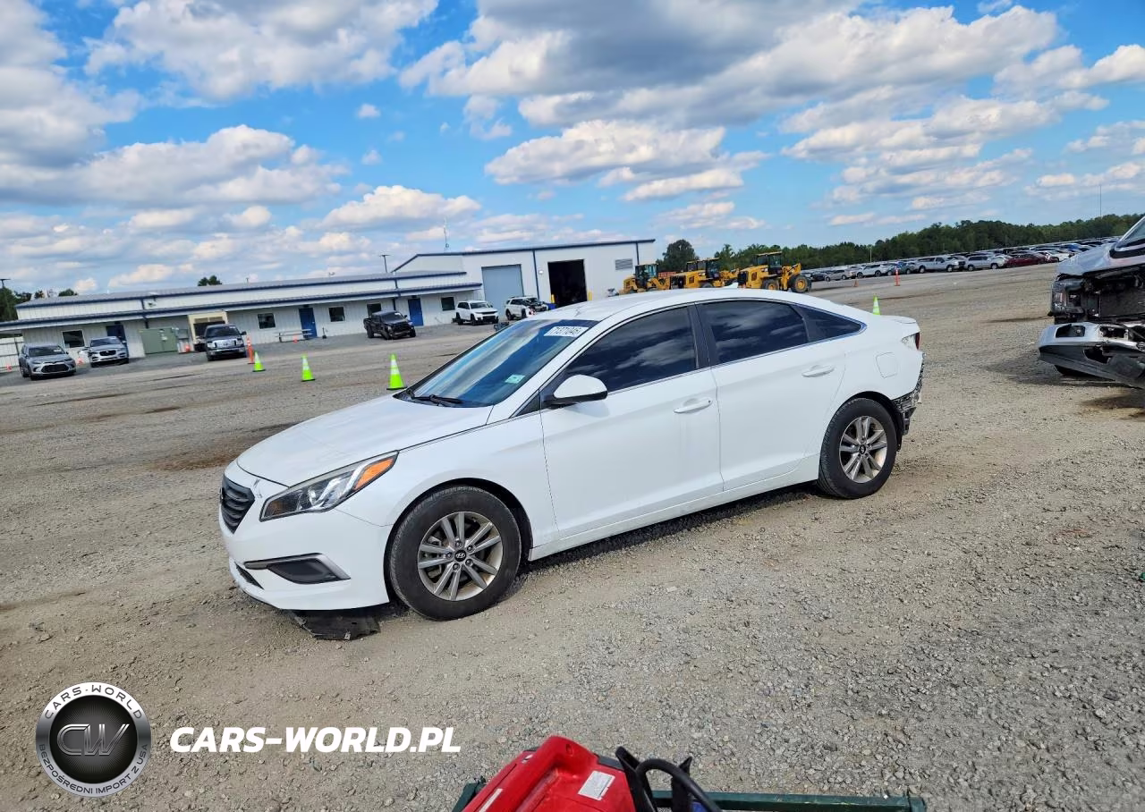 2017 Hyundai Sonata Se VIN:5NPE24AF7HH553754 - 1
