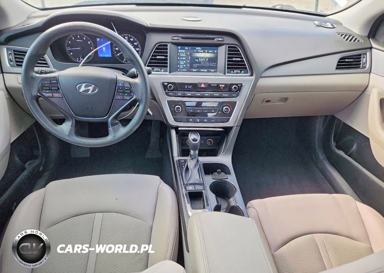2017 Hyundai Sonata Se VIN:5NPE24AF7HH553754 - 8