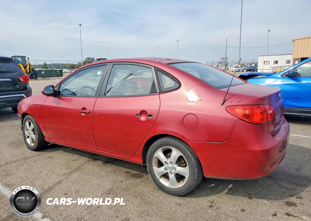 2007 Hyundai Elantra Gls VIN:KMHDU46D97U036842 - 2