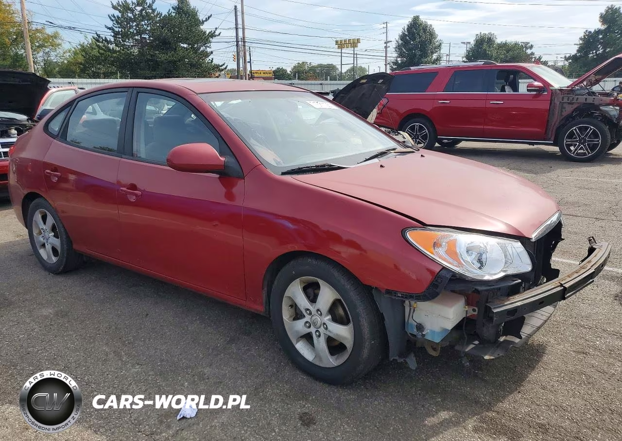2007 Hyundai Elantra Gls VIN:KMHDU46D97U036842 - 4