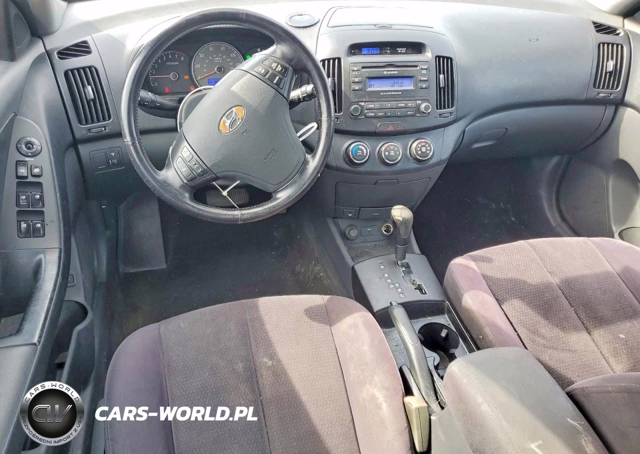 2007 Hyundai Elantra Gls VIN:KMHDU46D97U036842 - 8