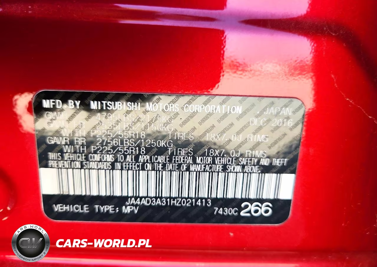 2017 Mitsubishi Outlander Se VIN:JA4AD3A31HZ021413 - 13