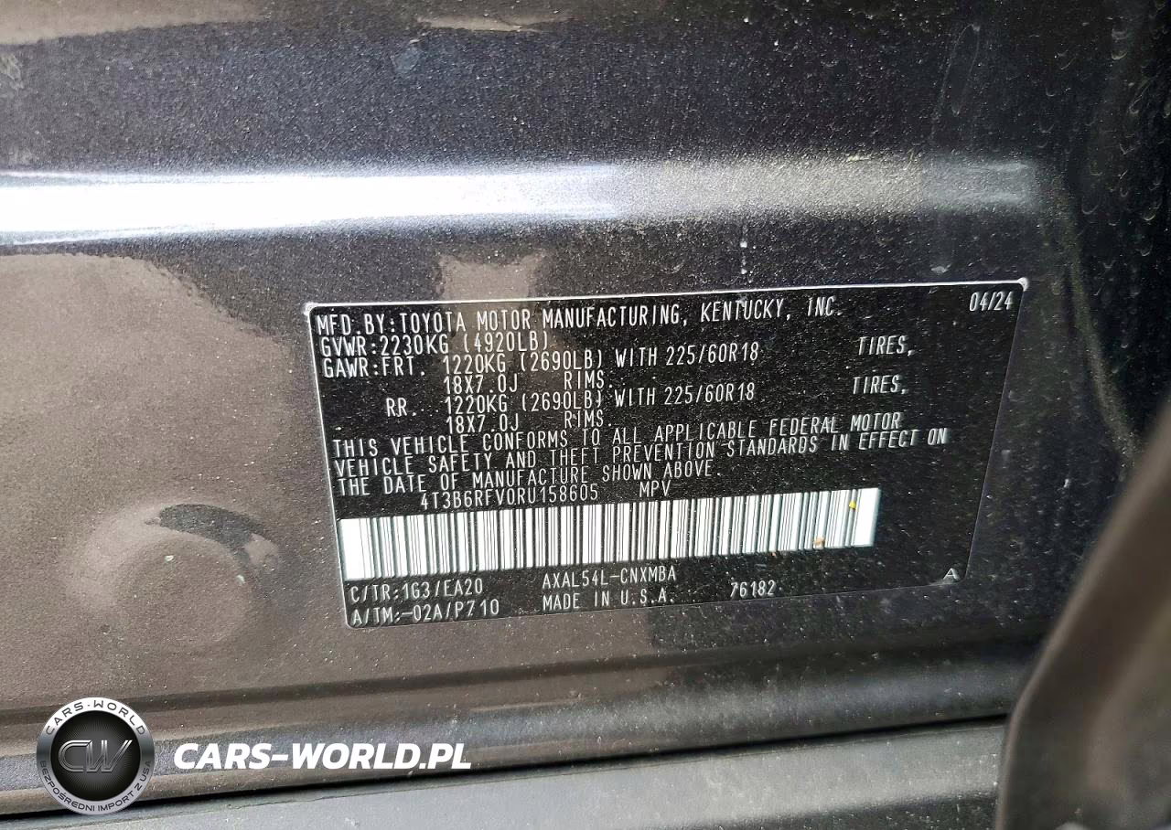 2024 Toyota Rav4 Xle Premium VIN:4T3B6RFV0RU158605 - 13