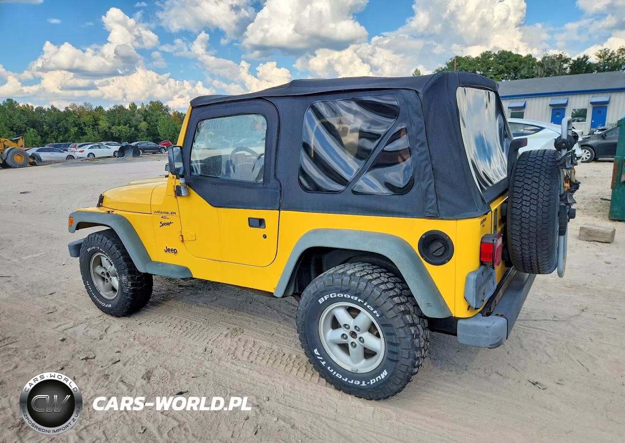 2000 Jeep Wrangler - Tj Sport VIN:1J4FA49S4YP754518 - 2