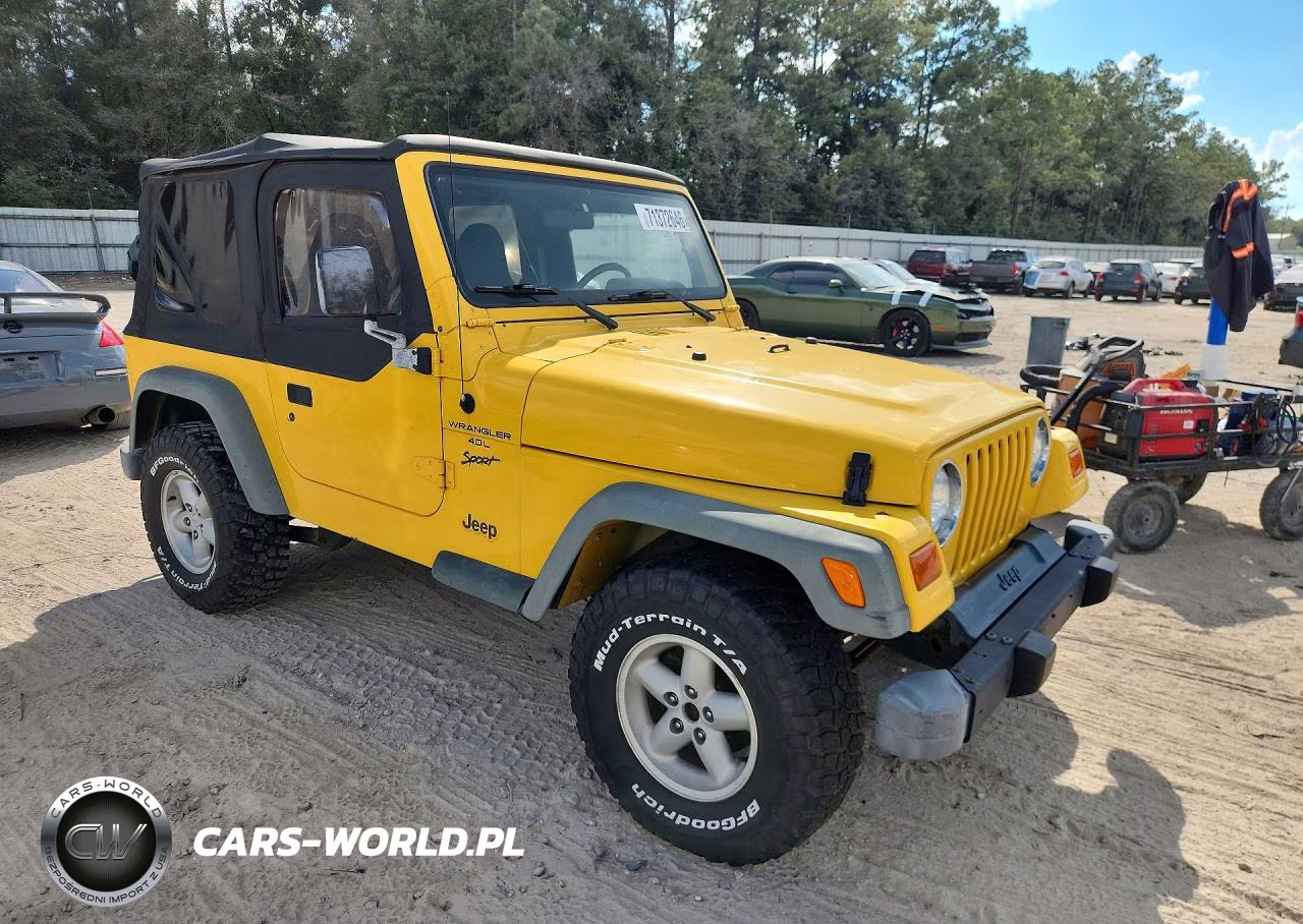 2000 Jeep Wrangler - Tj Sport VIN:1J4FA49S4YP754518 - 4