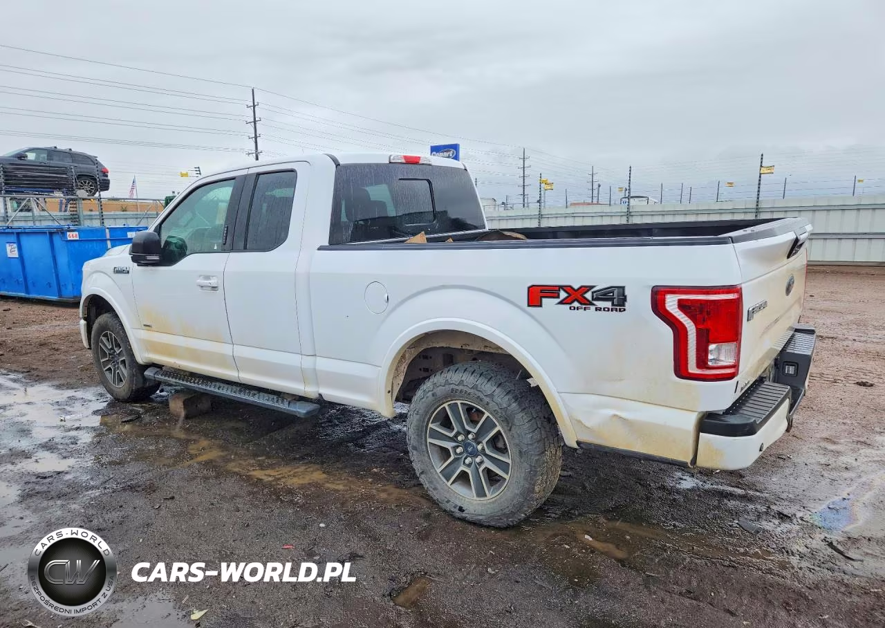 2016 Ford F150 Super Cab VIN:1FTEX1EP5GKG04848 - 2