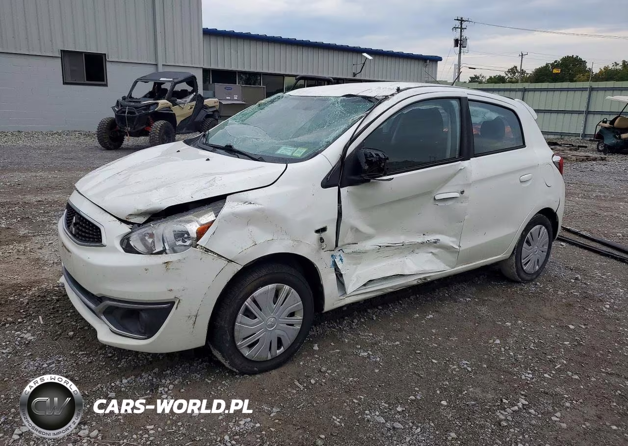 2019 Mitsubishi Mirage Es VIN:ML32A3HJ0KH009499 - 1