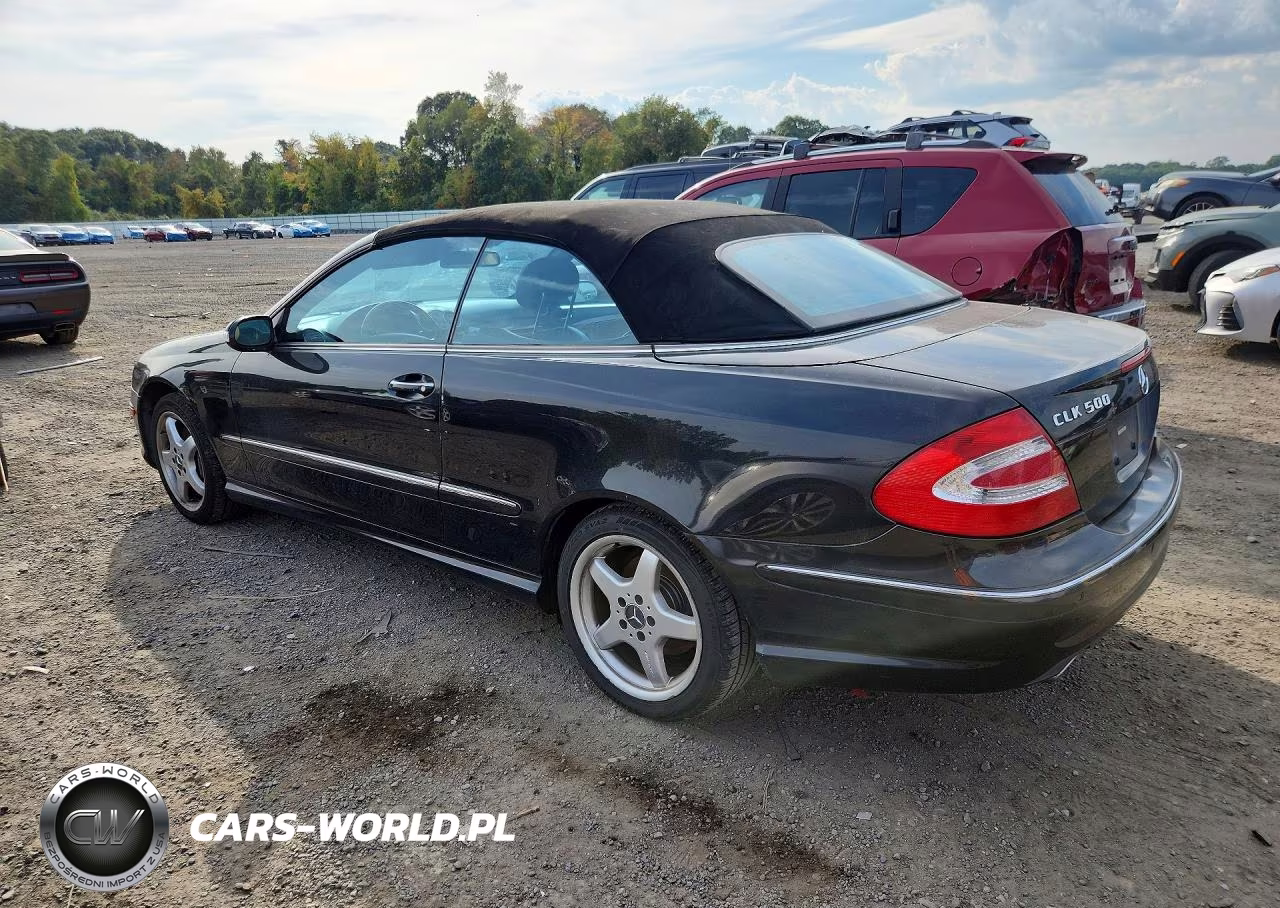 2004 Mercedes-Benz Clk 500 VIN:WDBTK75G54T032516 - 2