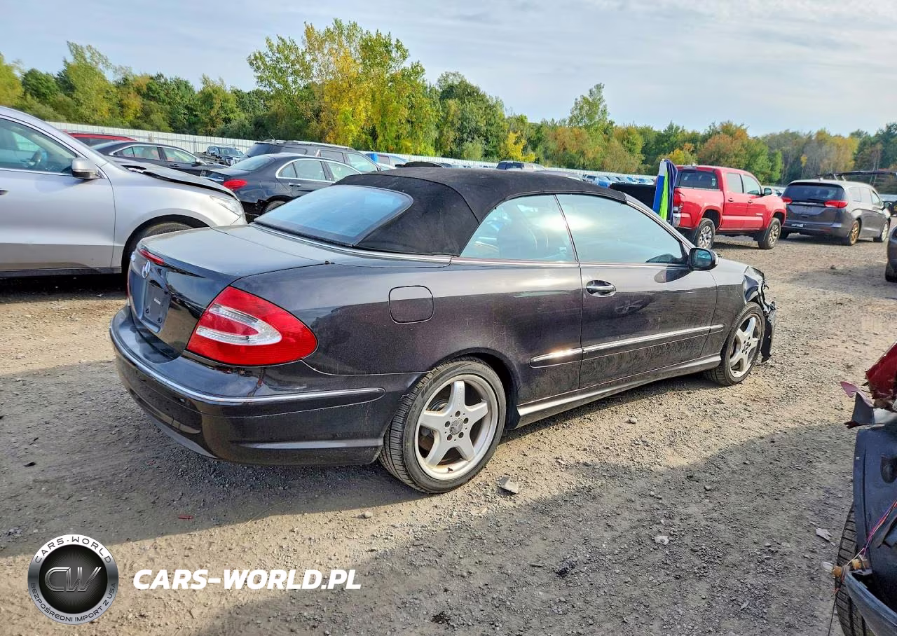 2004 Mercedes-Benz Clk 500 VIN:WDBTK75G54T032516 - 3