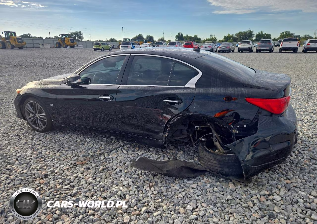 2014 Infiniti Q50 Sport VIN:JN1BV7AR3EM703191 - 2